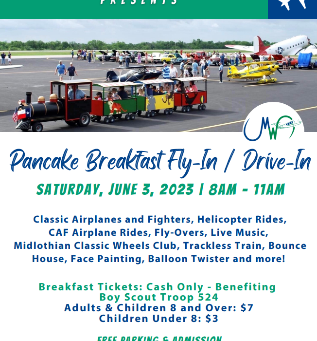 Pancake Breakfast Fly-In / Drive-In